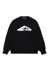Dsquared2 Logo-print Wool-blend Jumper In Black