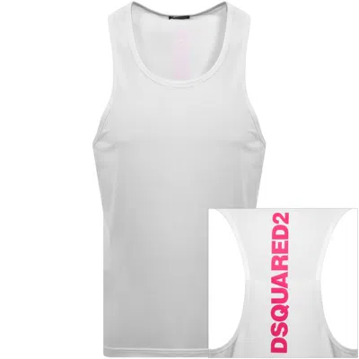Dsquared2 Back Logo Vest White
