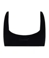 Dsquared2 Backless Bikini Top In Black