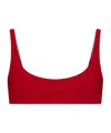 Dsquared2 Backless Bikini Top In Red