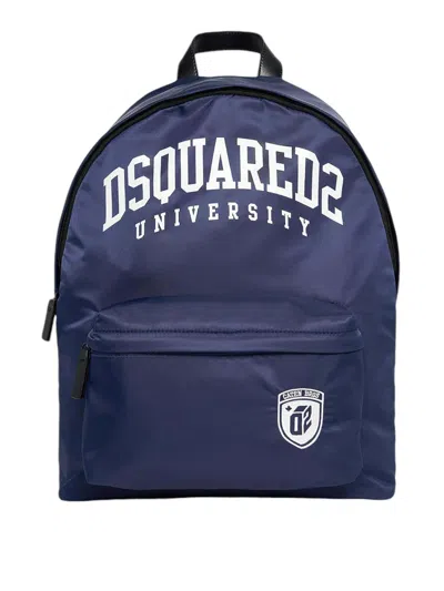 Dsquared2 Backpack In Blue