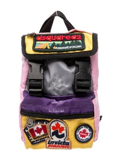 Pre-owned Dsquared2 Backpack In Blue