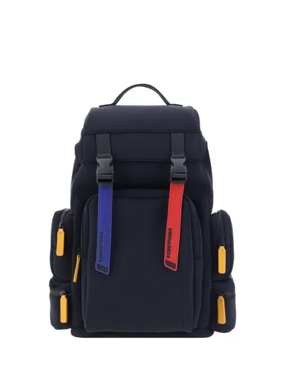 Dsquared2 Logo-strap Backpack In Nero