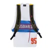 Dsquared2 Backpack Straps Tank Top White In White