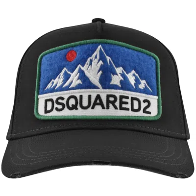 Dsquared2 Badge Baseball Cap Black