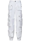 DSQUARED2 BAGGY FIT MULTI-POCKET TROUSERS