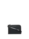 Dsquared2 Black Leather Clutch Bag In Black