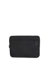 Dsquared2 Logo-lettering Laptop Case In Black