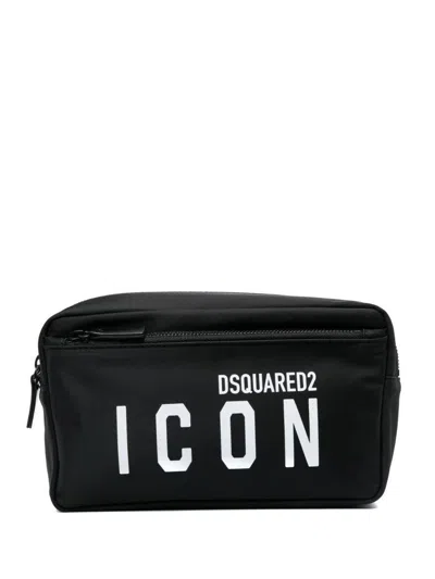 Dsquared2 Bags In Nero+nero