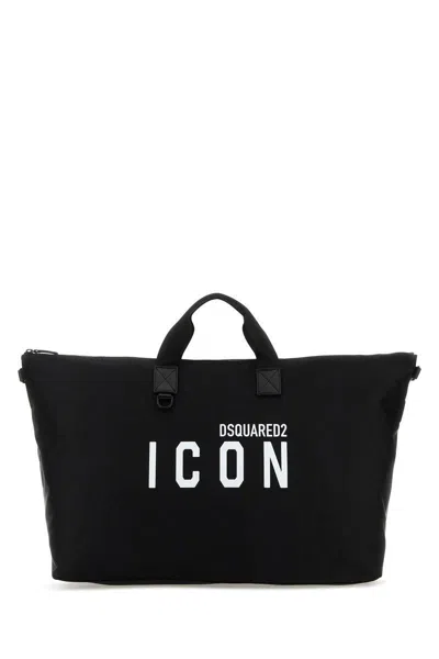 Dsquared2 Bags In Nero+nero