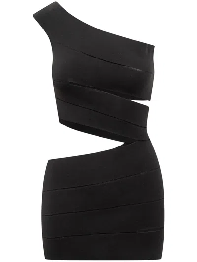 Dsquared2 Bandage Mini Dress In Black