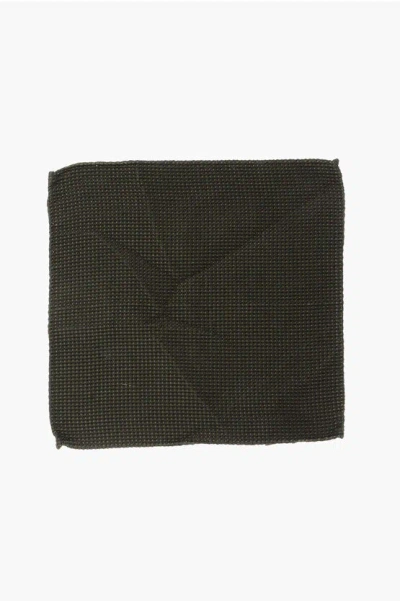Dsquared2 Barleycorn Motif Silk Pocket Square