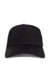 Dsquared2 Structured Baseball Cap Curved Brim In Black