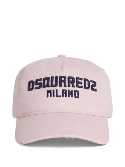Dsquared2 Baseball Cap In Pink