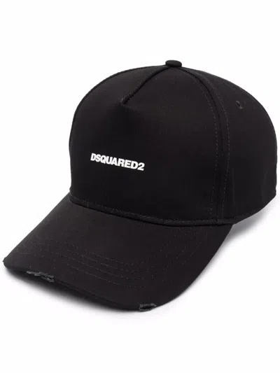 Dsquared2 Baseball Cap Accessories In Black