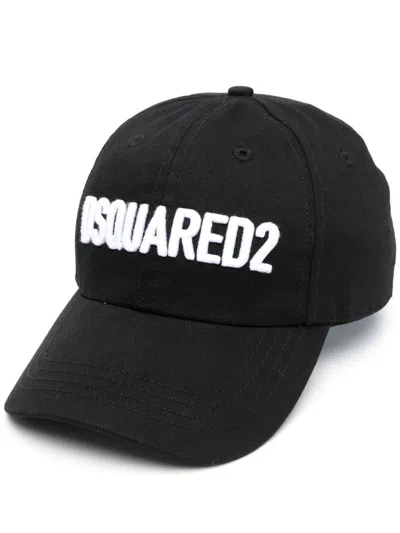 Dsquared2 Baseball Cap Accessories In Black