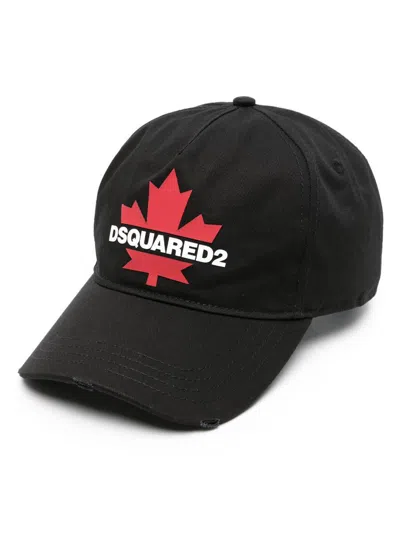 Dsquared2 Baseball Cap Accessories In Black