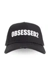 Dsquared2 Baseball Cap In Black