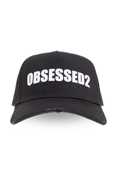 Dsquared2 Baseball Cap In Black