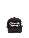 Dsquared2 Men Baseball Cap In Black