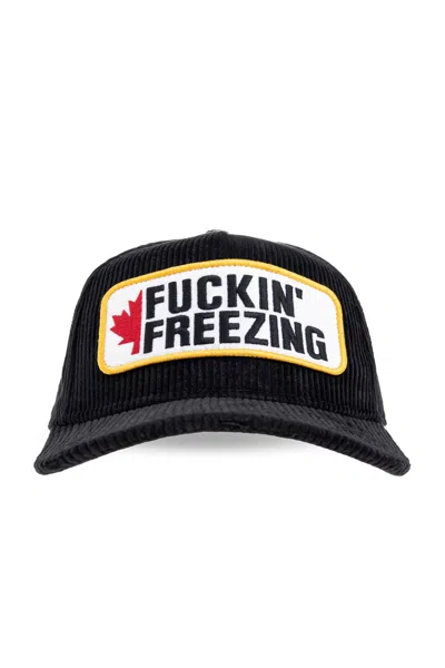 Dsquared2 Baseball Cap In Black