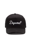 Dsquared2 Logo Embroidered Baseball Cap In Black