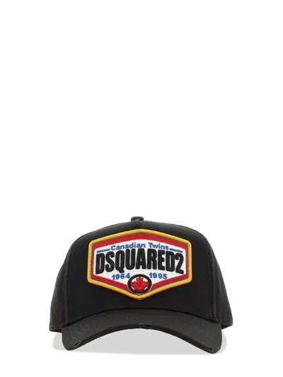 Dsquared2 Baseball Cap In Black