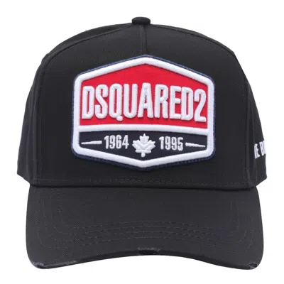 Dsquared2 Baseball Cap In Black