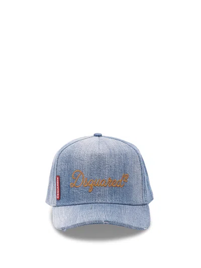 Dsquared2 Baseball Cap In Blue