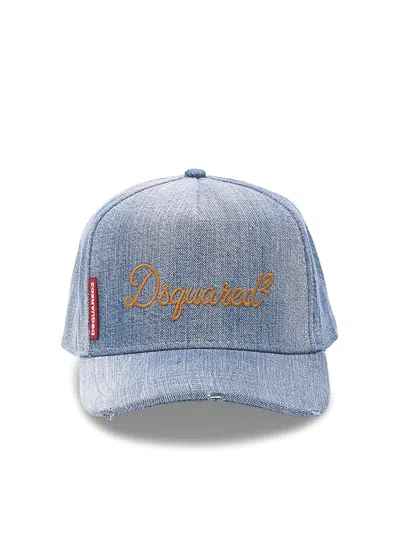 Dsquared2 Baseball Cap In Blue