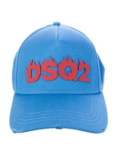 Pre-owned Dsquared2 Baseball Cap In Blue