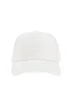 Dsquared2 Embossed Logo Baseball Cap In White