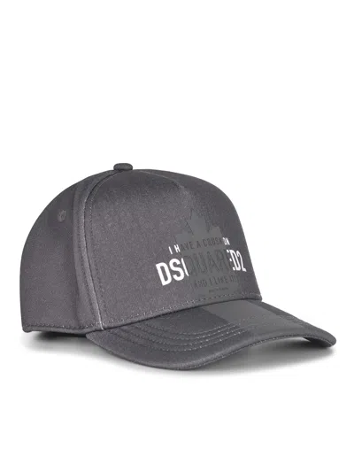 Dsquared2 Baseball Cap In Gray