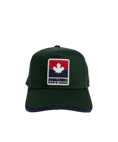 Dsquared2 Baseball Cap In Green