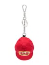 Dsquared2 Baseball Cap Keyring In Red