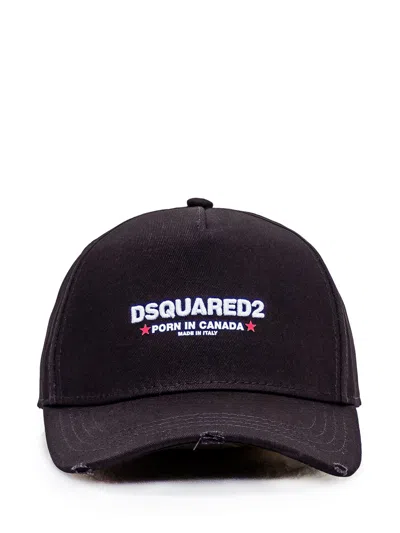 Dsquared2 Baseball Cap In Nero