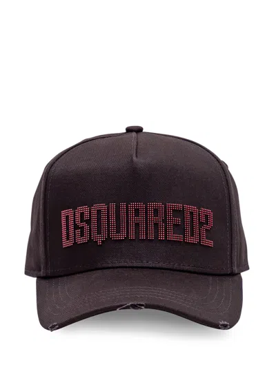 Dsquared2 Baseball Cap In Nero