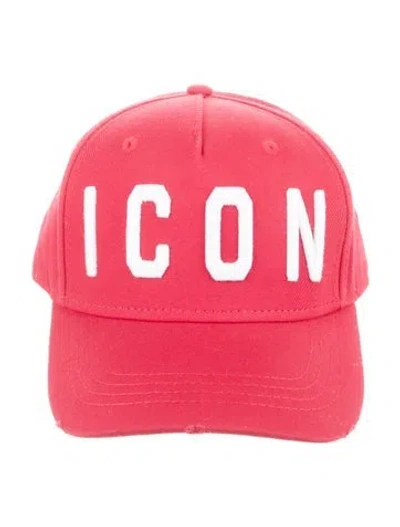 Pre-owned Dsquared2 Baseball Cap In Red