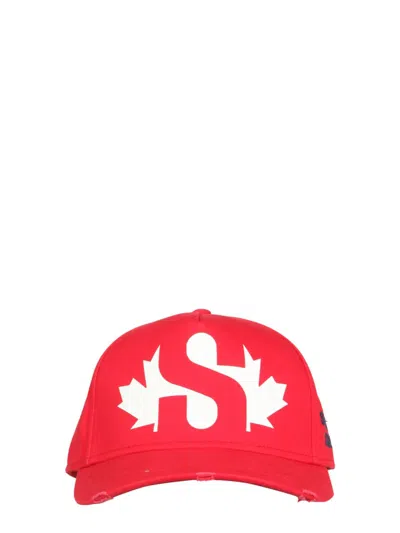Dsquared2 Baseball Cap In Red