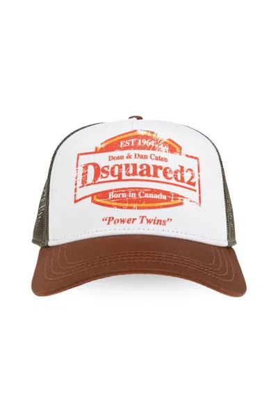 Dsquared2 Baseball Cap In White
