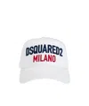 Dsquared2 Logo Baseball Cap In White