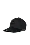 Dsquared2 D2 College Baseball Cap In Black