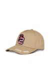 Dsquared2 Logo-patch Baseball Cap In Grey