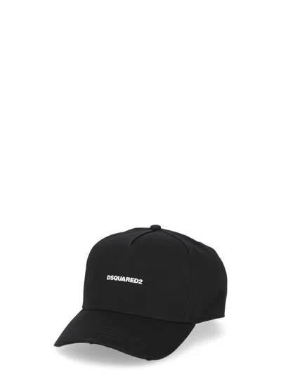 Dsquared2 Baseball Cap With Logo In Black
