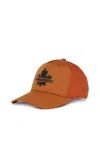 Dsquared2 Baseball Cap With Logo In Orange