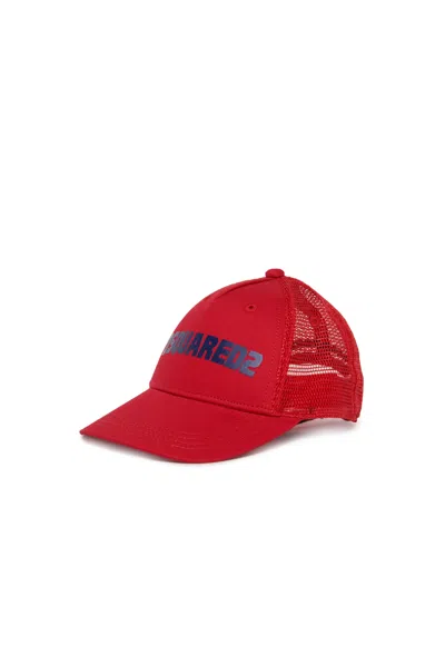 Dsquared2 Baseball Cap With Logo In Red