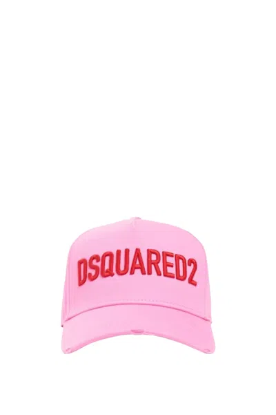 Dsquared2 Baseball Hat In Pink