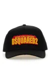 Dsquared2 Dsquared Men Baseball Hat With Logo In Black