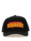 Dsquared2 Dsquared Men Baseball Hat With Logo In Black