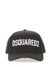 Dsquared2 Dsquared Men Baseball Hat With Logo In Black